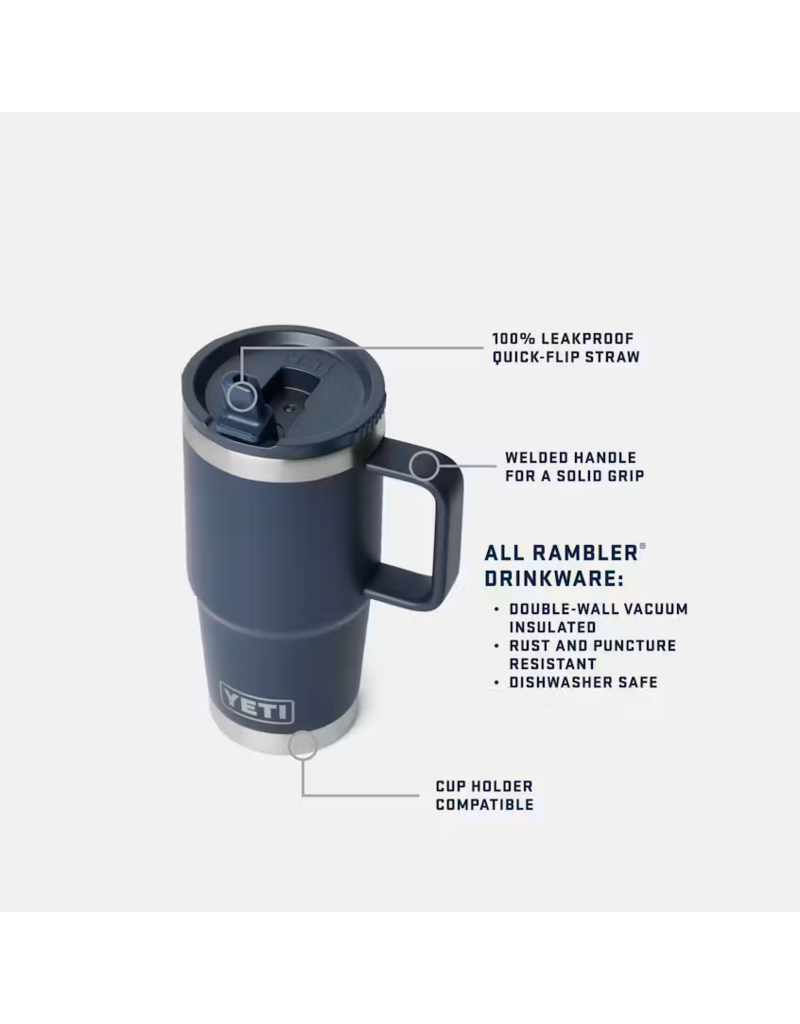 YETI Rambler 20 oz Travel Str Mug