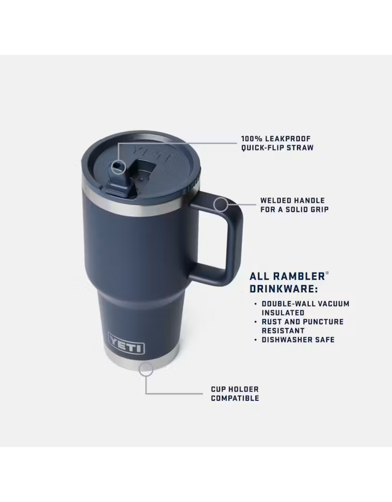 YETI Rambler 30 oz Travel Str Mug