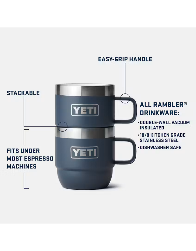 YETI Rambler 6 oz Mug 2PK