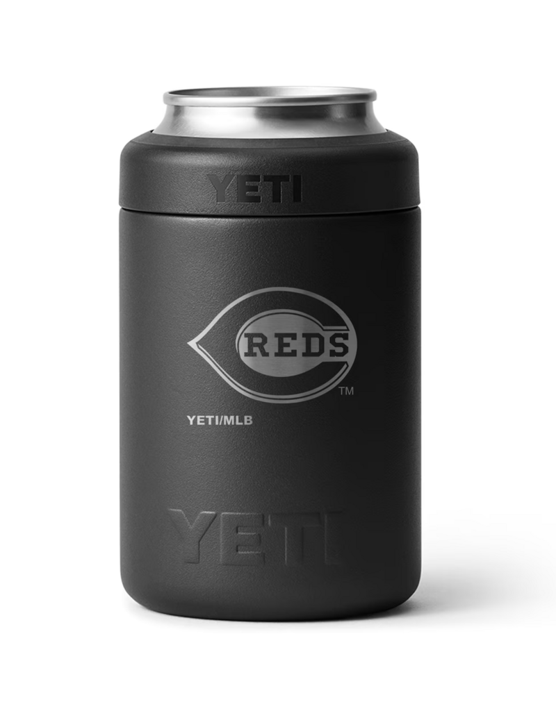 YETI Rambler Colster 2.0 Blk: MLB Reds