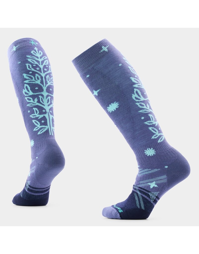 Smartwool Women's Ski Full Cushion Ice Blossom OTC Socks