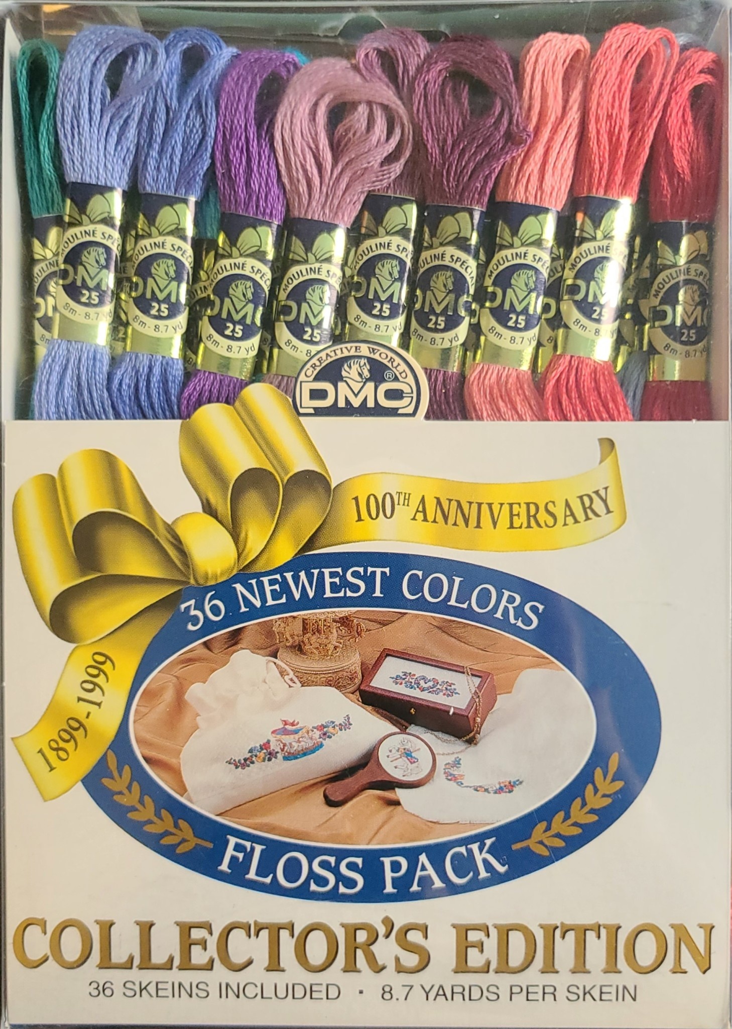 DMC DMC Collector's Edition Floss Pack 36 Newest Colors 100th ...