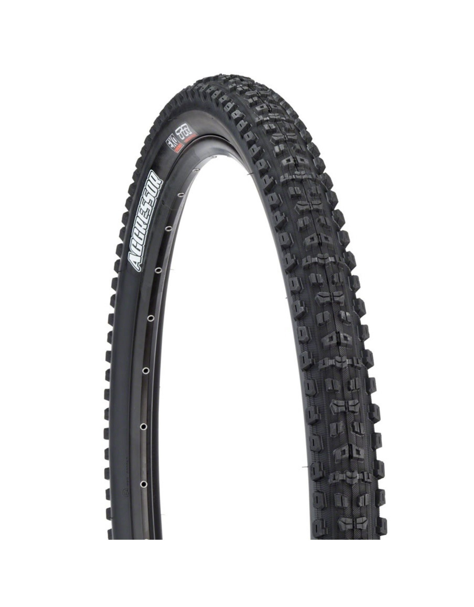 Maxxis Maxxis Aggressor Tire - 27.5 x 2.5, Folding, Tubeless, Black, Dual, EXO, Wide Trail