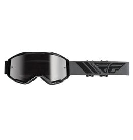 FLY RACING Fly Racing Zone Youth Goggle Black w/ Silver Mirror Lens