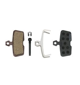 SRAM SRAM Disc Brake Pads - Organic Compound, Steel Backed, Quiet, For Code 2011+ and Guide RE