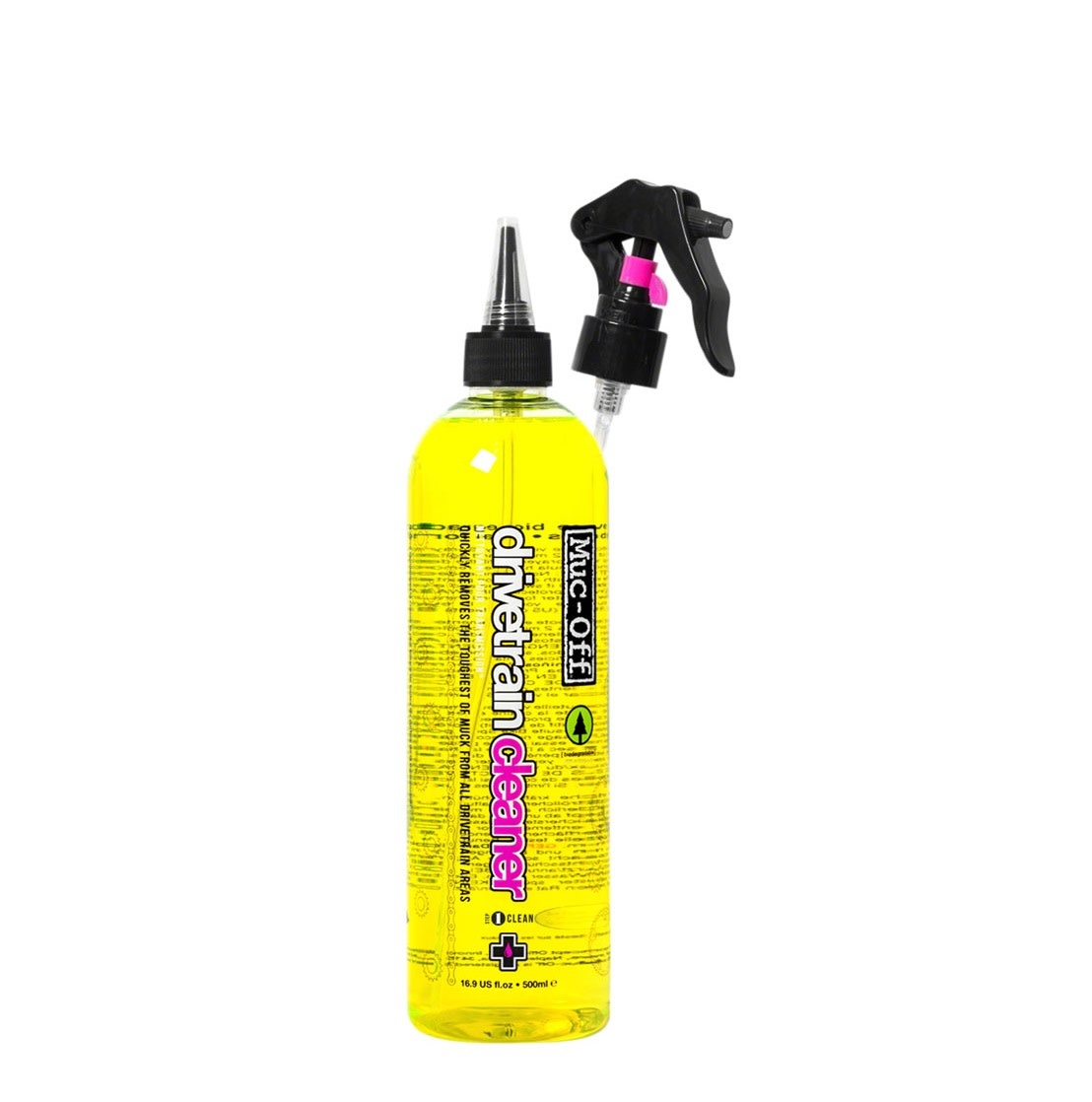 Muc-Off Drivetrain Cleaner: 500ml Pourable/Spray Bottle