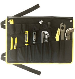 Pedro's Pedro's Starter Tool Kit 1.1. Including 19 Tools And Tool Wrap, Black