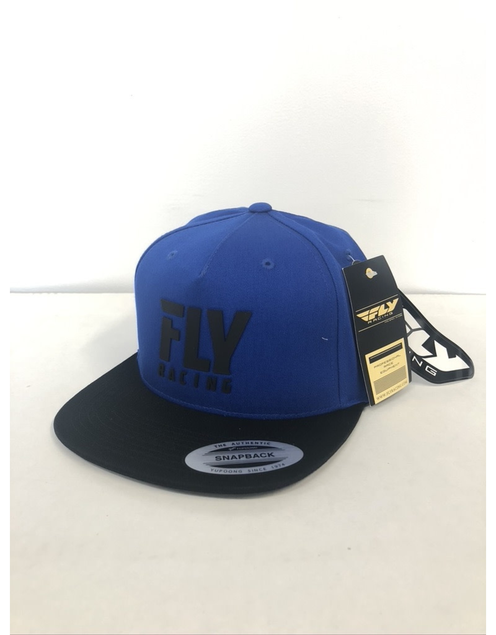 FLY RACING FLY LOGO HAT BLUE ADULT