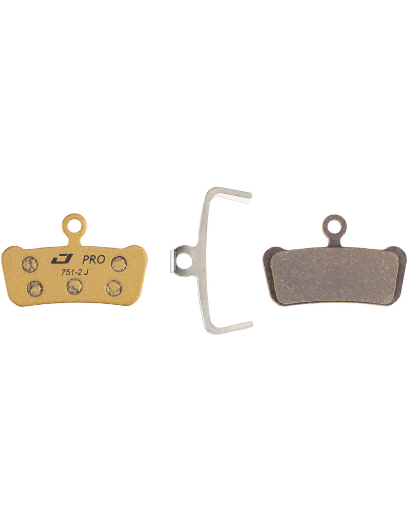 Jagwire Jagwire Mountain Pro Alloy Backed Semi-Metallic Disc Brake Pads for SRAM Guide RSC, RS, R, Avid Trail