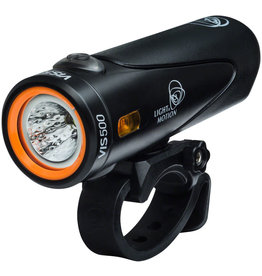 Light and Motion Light and Motion VIS 500 Rechargeable Headlight: Onyx Black