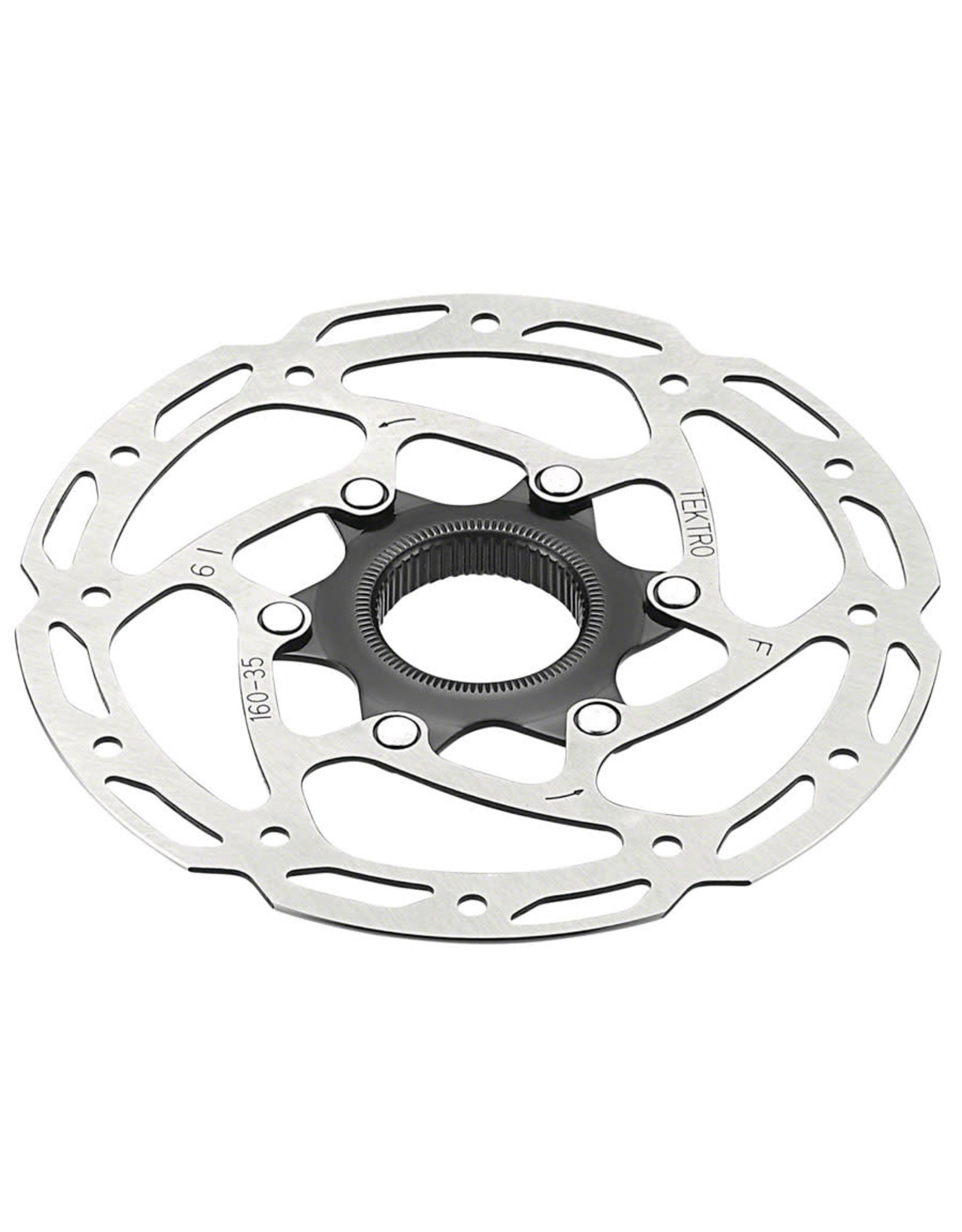 Tektro Tektro TR-35 Disc Brake Rotor, Center-Lock, Silver (TRP 1.8mm Compatible)