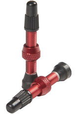 Stan's No Tubes Stan's NoTubes 35mm Tubeless Valves: Pair, Red