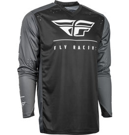 Fly Racing Universal Jersey White Black size Large Fly Racing Universal Jersey White Black size Large