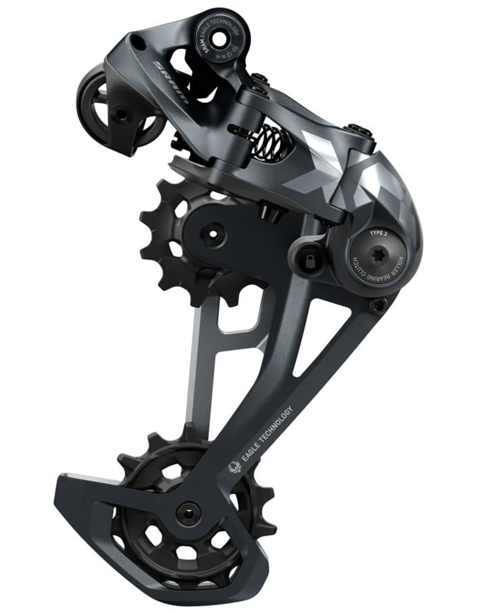 SRAM SRAM X01 Eagle B2 Rear Derailleur - 12-Speed, Long Cage, 52t Max, Lunar