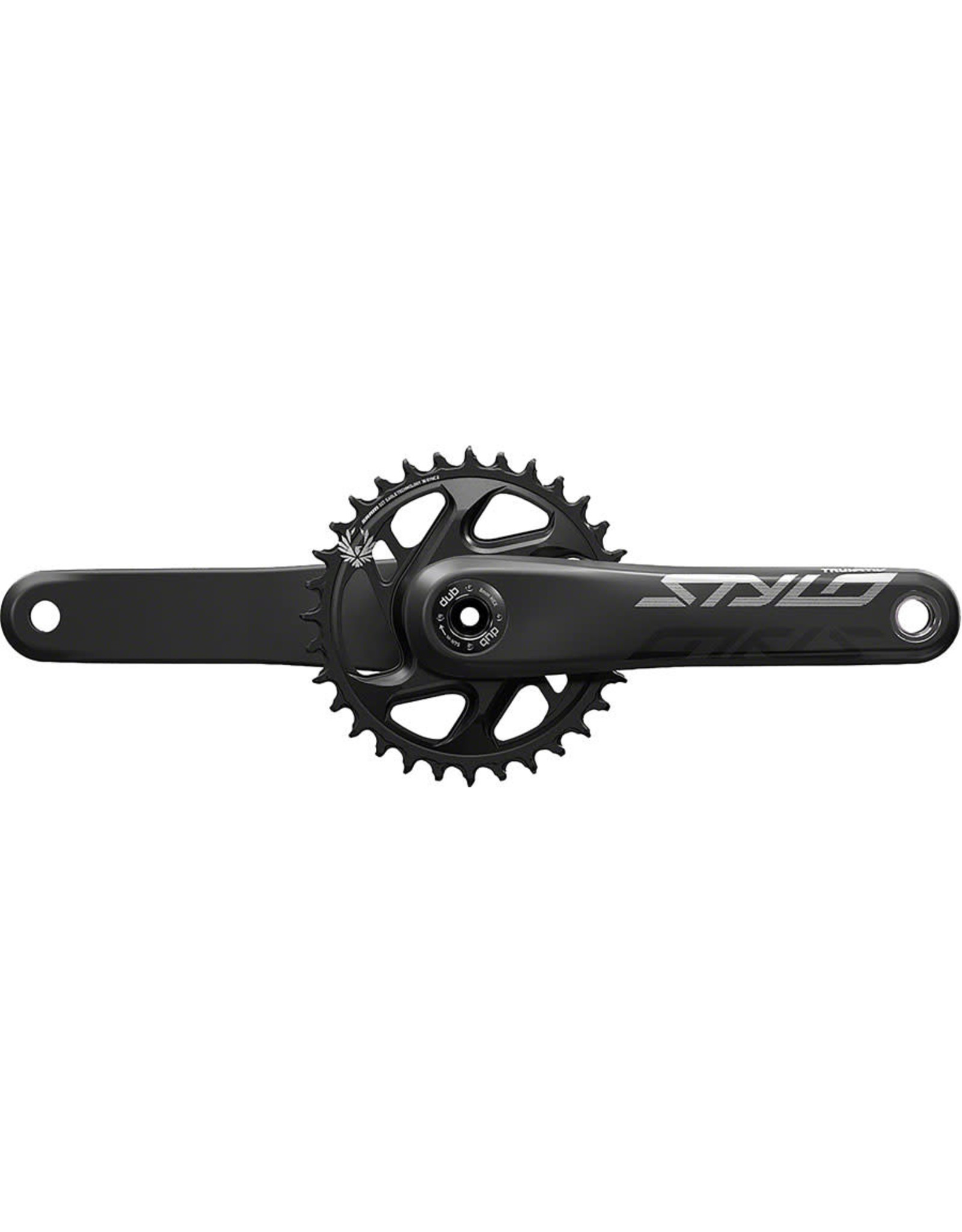 TruVativ TruVativ STYLO Carbon Boost 170mm Crankset, 12-Speed, 32t, Direct Mount, DUB Spindle Interface, Black 141/148, Eagle