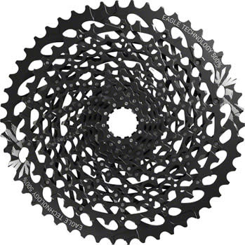 SRAM GX Eagle XG-1275 Cassette - 12 Speed, 10-50t, Black, For