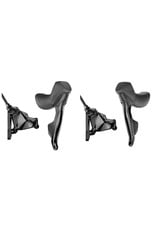 SRAM SRAM Rival eTap AXS HRD Shift/Brake Lever and Caliper Set - Right/Rear, Flat Mount 20mm Offset, 1800mm Hose, & Left/Front, Flat Mount 20mm Offset, 950mm Hose, Black, D1