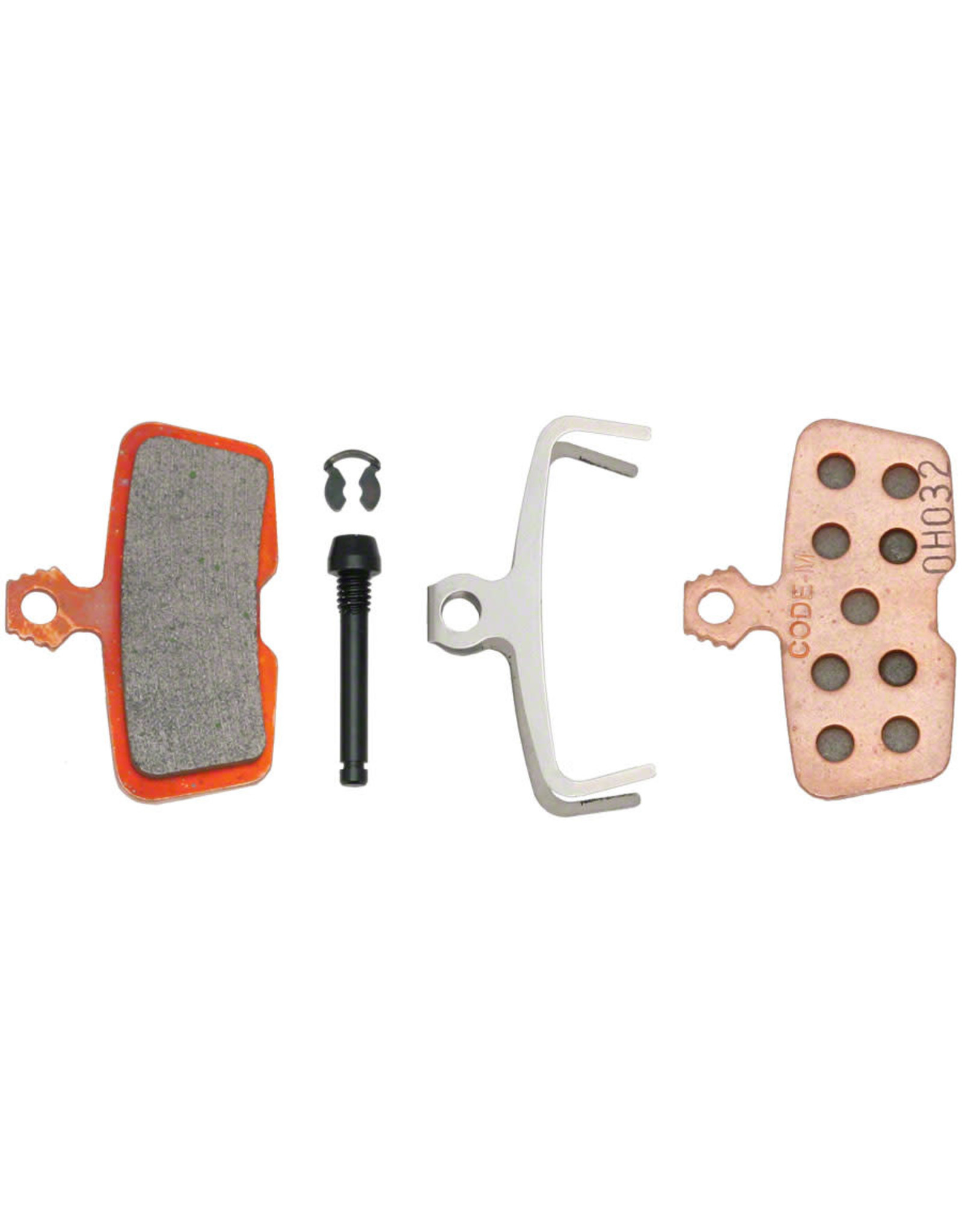 SRAM SRAM Disc Brake Pads - Sintered Compound, Steel Backed, Powerful, For Code 2011+ and Guide RE