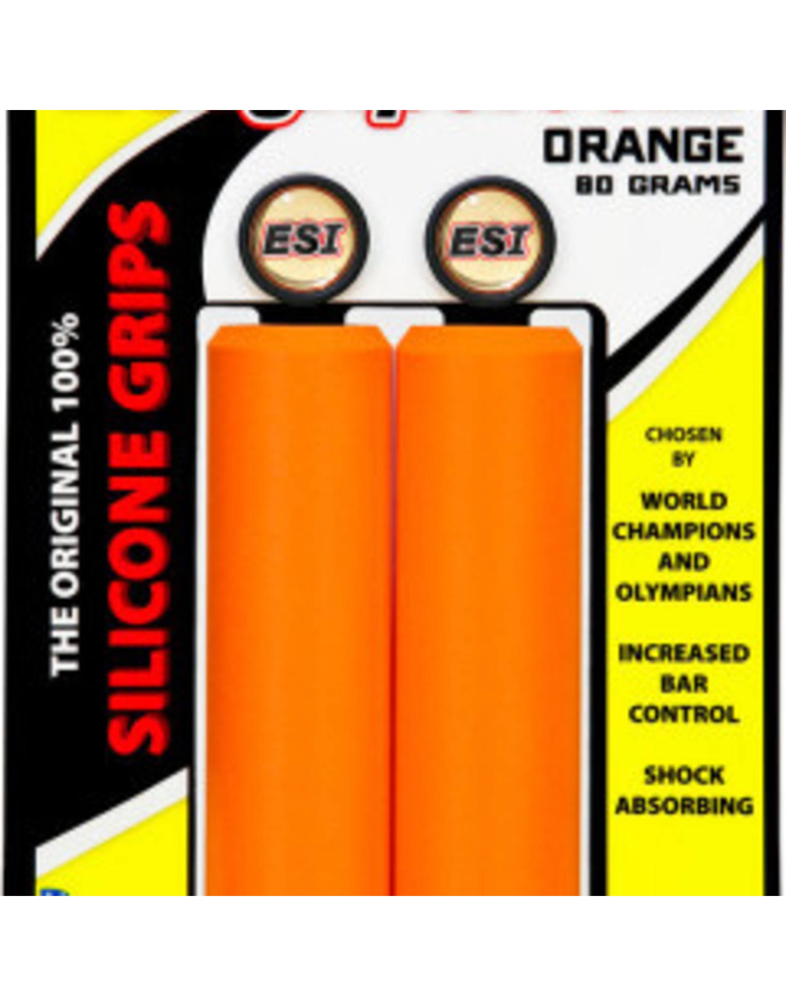 thumbnail image 2 of ESI Extra Chunky XXL Silicone MTB Bike Grips 34mm / 209mm - Shock Absorbing, Black 2 of 4