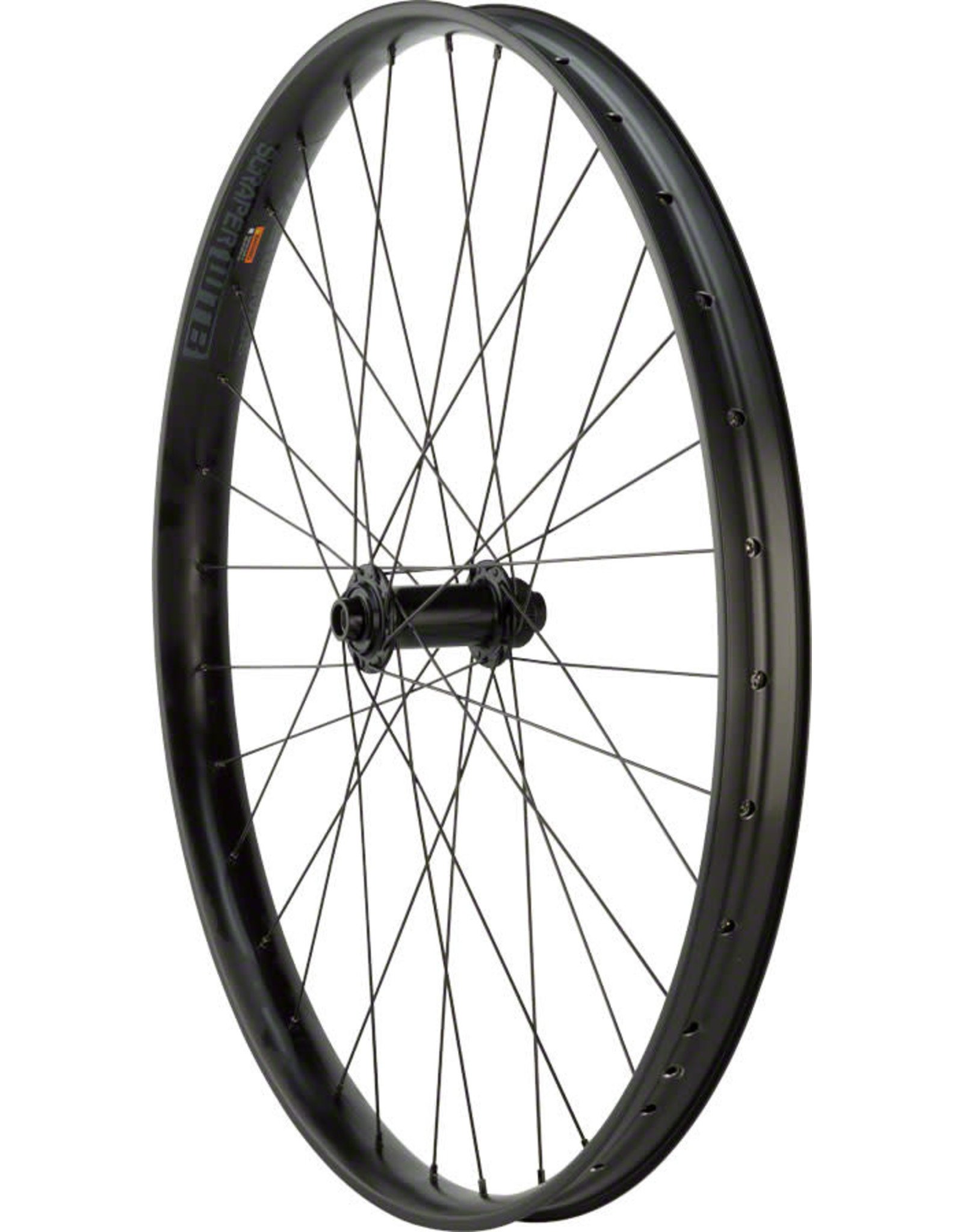 Quality Wheels WTB i40 27.5", 15x110mm Boost, Center-Lock, Black, Clincher, Front Wheel