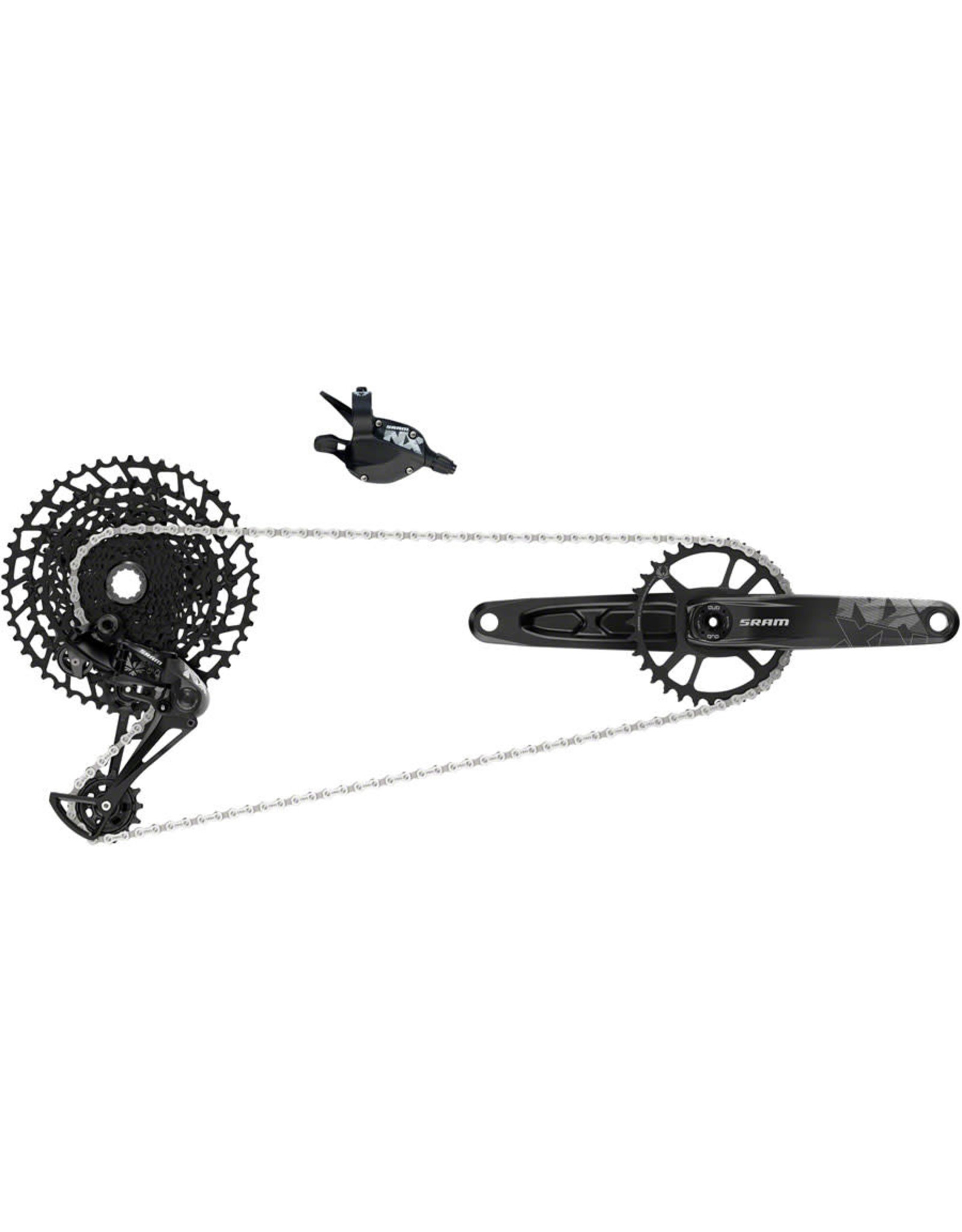 SRAM SRAM NX Eagle Groupset: 12spd, 175mm, 32t, 11-50t, Boost