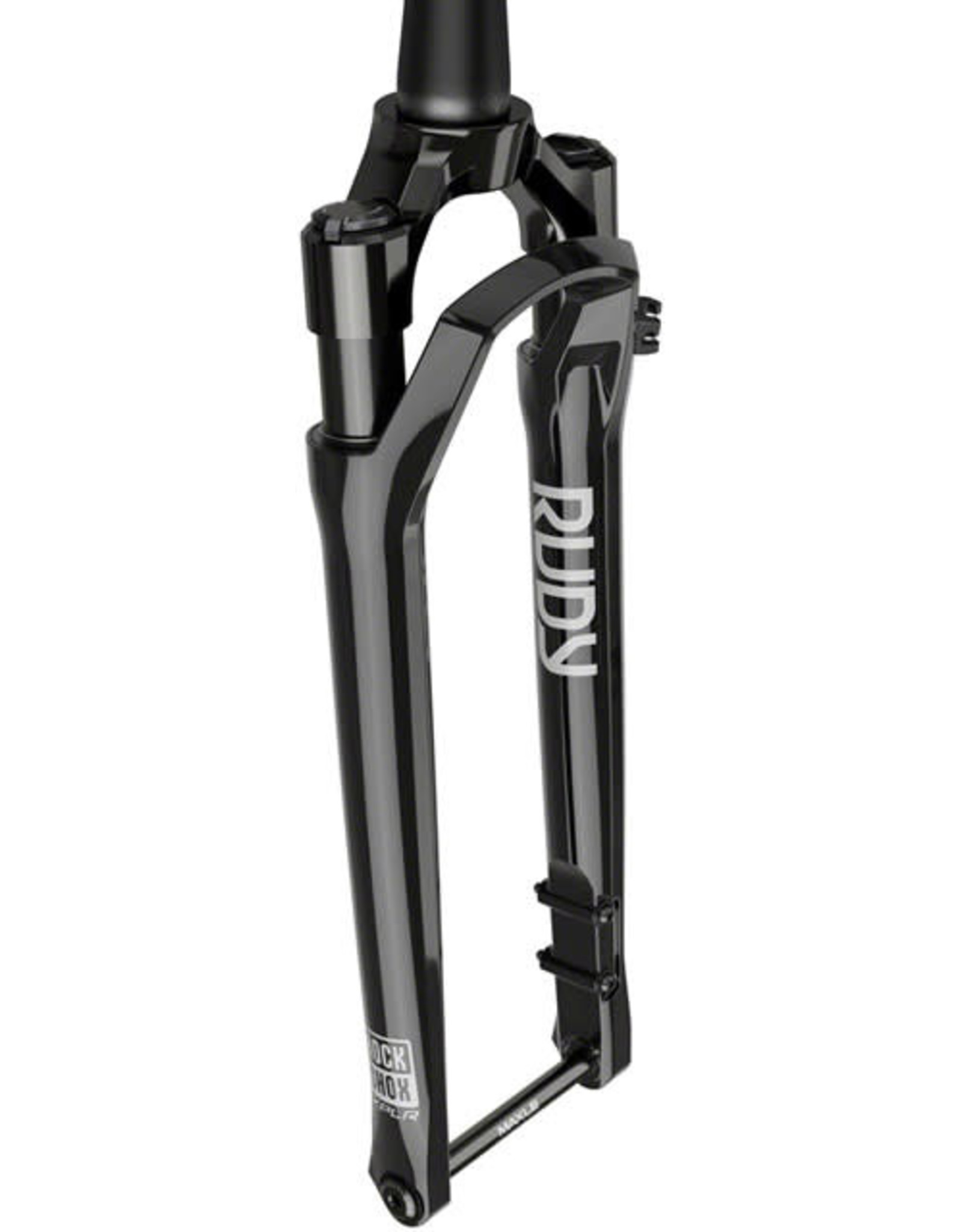 RockShox RockShox RUDY Ultimate XPLR Race Day - 700c, 30 mm, 12 x 100, 45  mm Offset, Gloss Black, A1, Suspension Fork