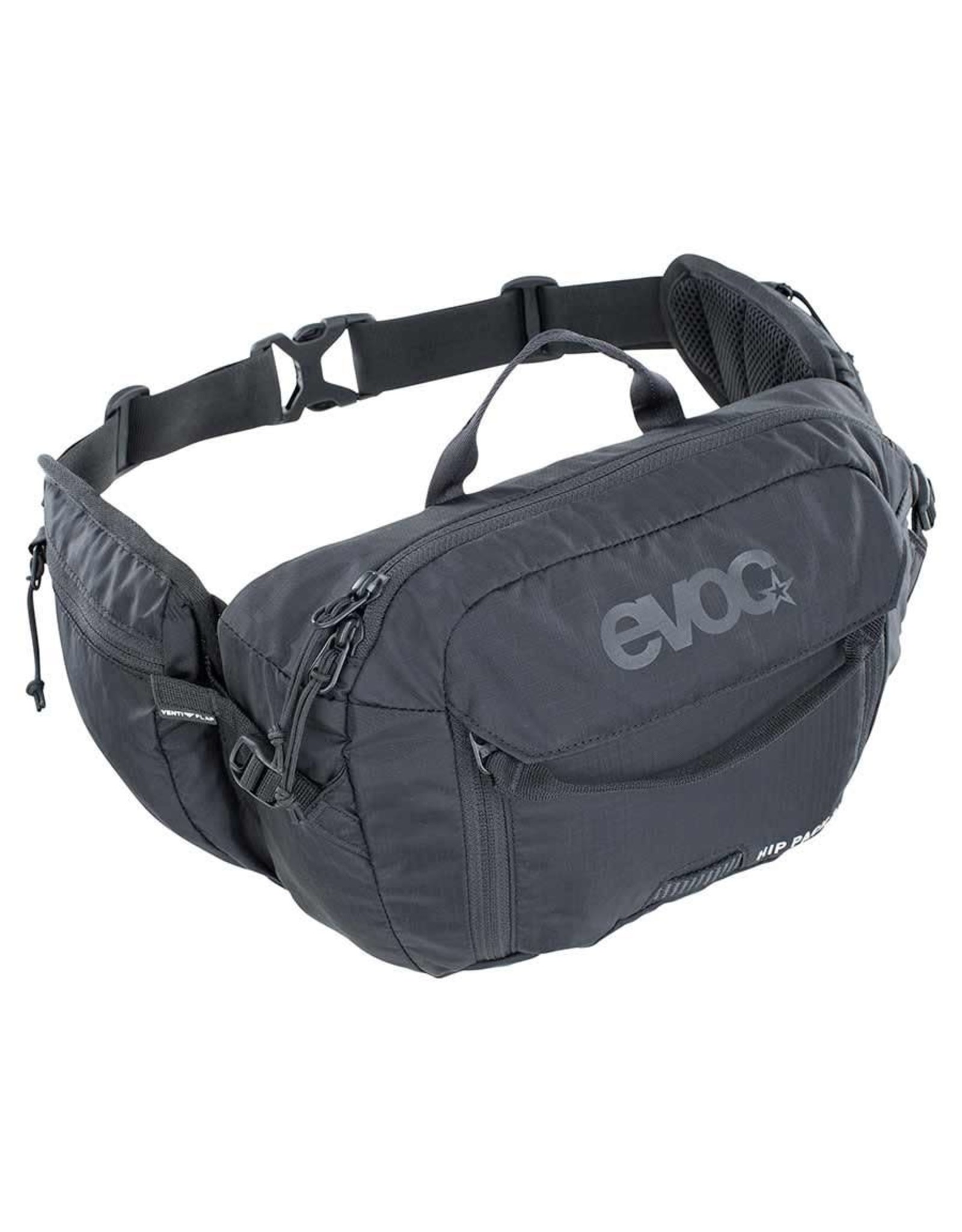 EVOC EVOC, Hip Pack 3L + 1.5L Bladder, Hydration Bag, Volume: 3L, Bladder: Included (1.5L), Black