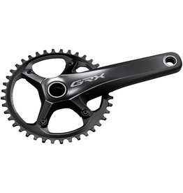 Shimano Shimano GRX FC-RX810-1 Crankset - 172.5mm, 11-Speed, 42t, 110 BCD, Hollowtech II Spindle Interface, Black