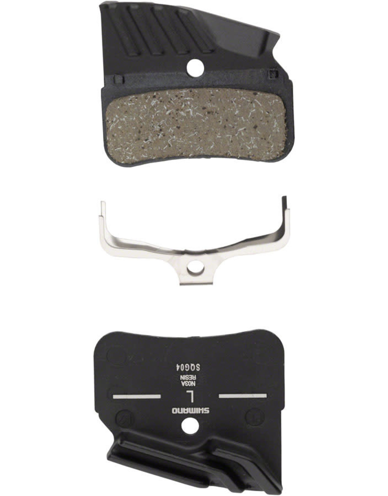 Shimano Shimano N03A Finned Resin Disc Brake Pad with Spring