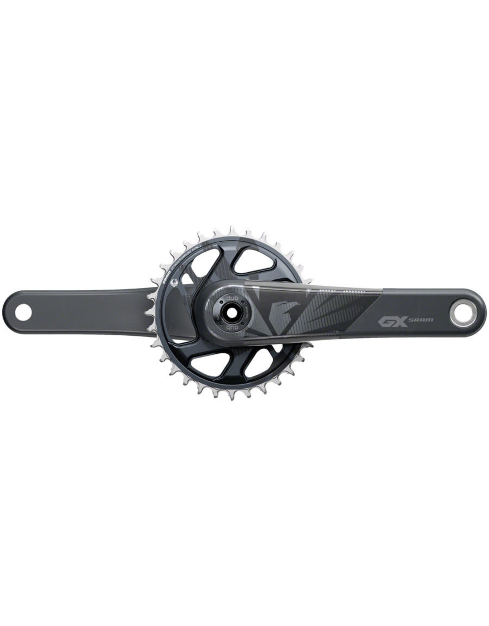 Antología al límite Ajustable SRAM GX Eagle Carbon Boost Crankset - 170mm, 12-Speed, 32t, Direct Mount,  DUB Spindle Interface, Lunar - Two Hoosiers Cyclery, LLC