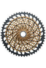 SRAM SRAM XX1 Eagle XG-1299 Cassette - 12-Speed, 10-52t, Gold, For XD Driver Body