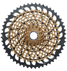 SRAM SRAM XX1 Eagle XG-1299 Cassette - 12-Speed, 10-52t, Gold, For XD Driver Body