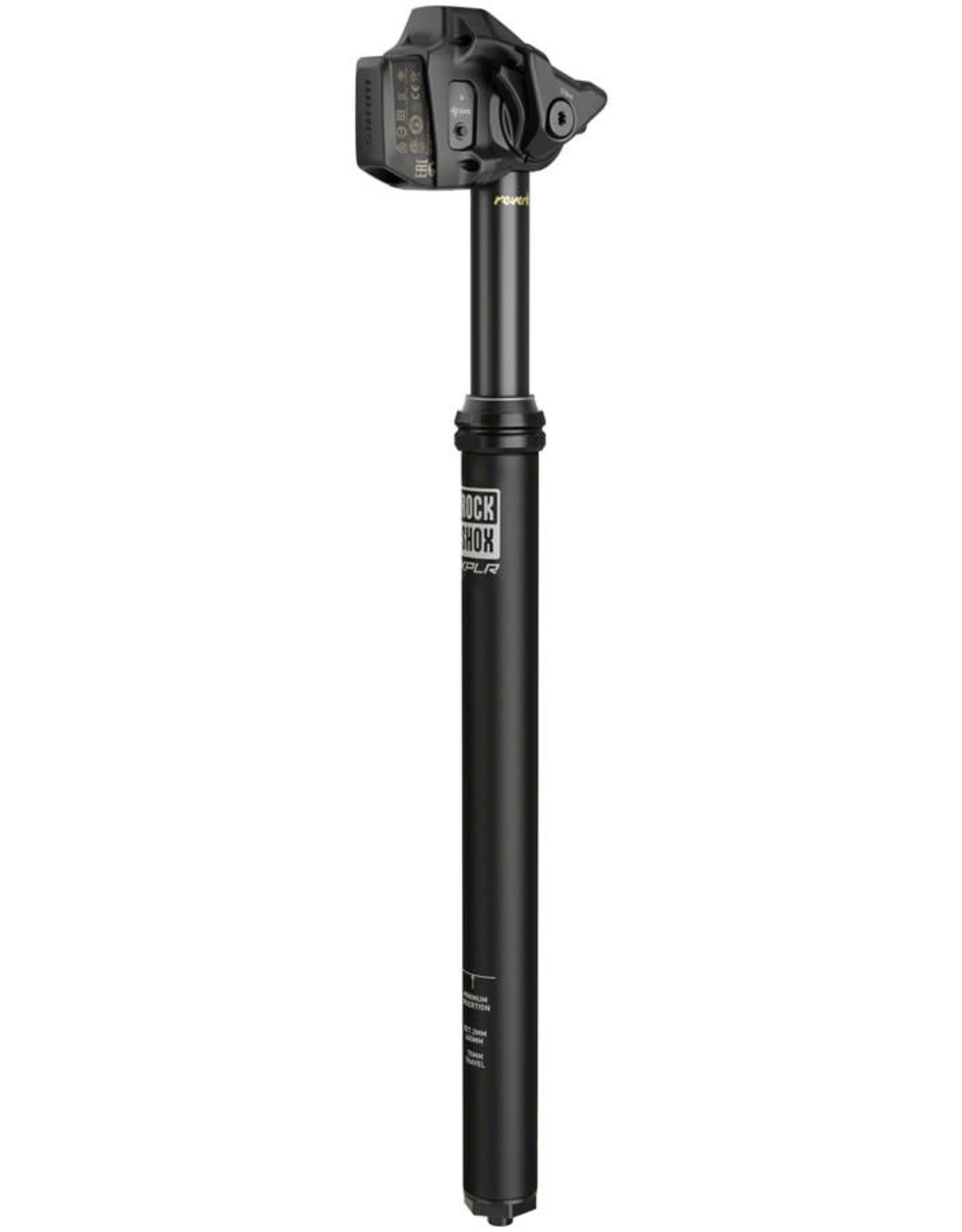 RockShox RockShox Reverb AXS XPLR Dropper Seatpost - 27.2mm, 50mm, 400, Black