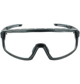 Optic Nerve Optic Nerve Fixie Max Sunglasses - Matte Black w/ Aluminum Lens Rim w/ Photochromic Lens