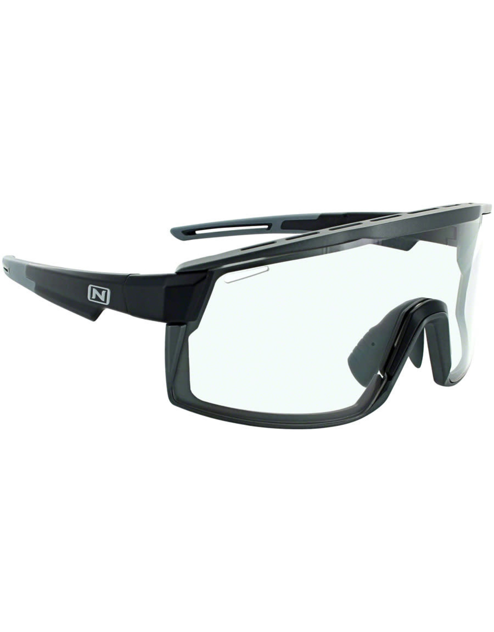 Optic Nerve Optic Nerve Fixie Max Sunglasses - Matte Black w/ Aluminum Lens Rim w/ Photochromic Lens