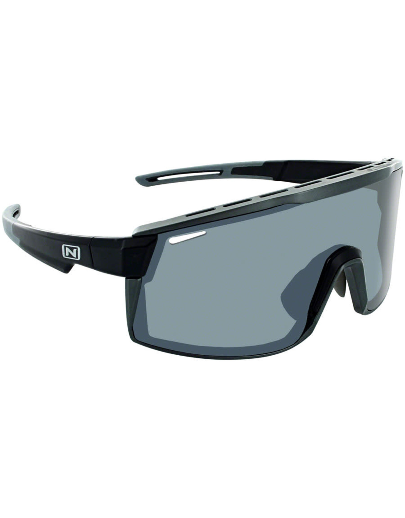 Optic Nerve Fixie Max Sunglasses - Matte Black w/ Aluminum Lens Rim w ...