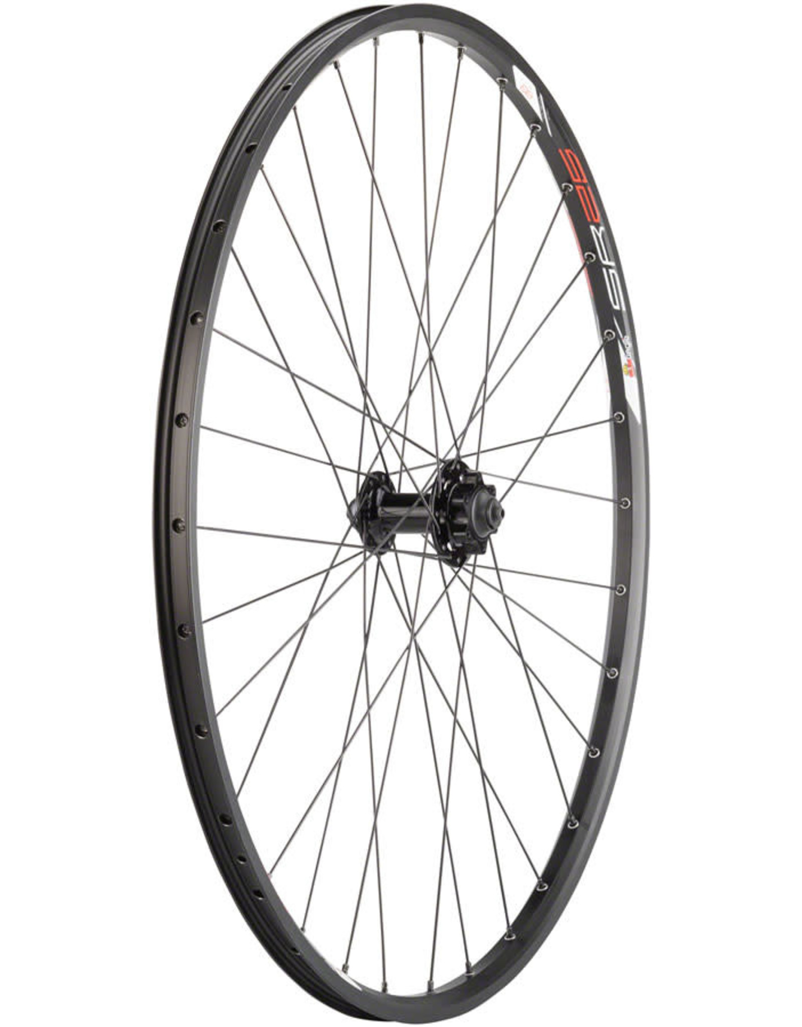 Quality Wheels Quality Wheels Value Double Wall Series Disc Front Wheel - 29", QR x 100mm, 6-Bolt, Black, Clincher