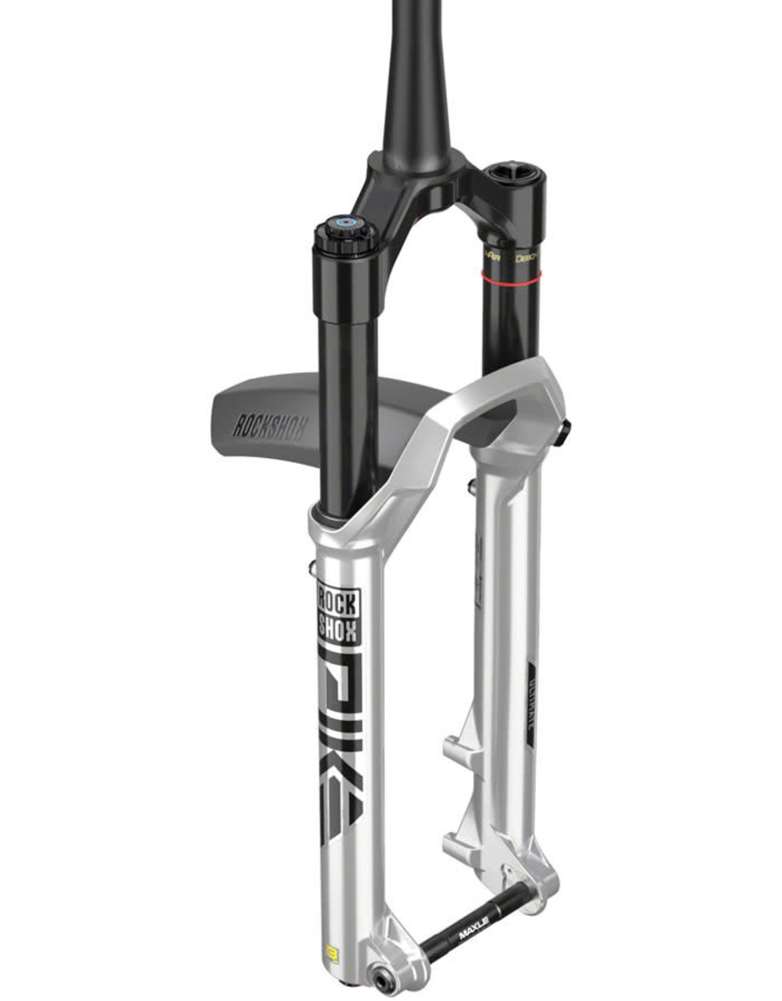 RockShox RockShox Pike Ultimate, 29", 130 mm, 44 mm Offset, Silver, C1,  15 x 110 mm, Charger 3 RC2 Suspension Fork