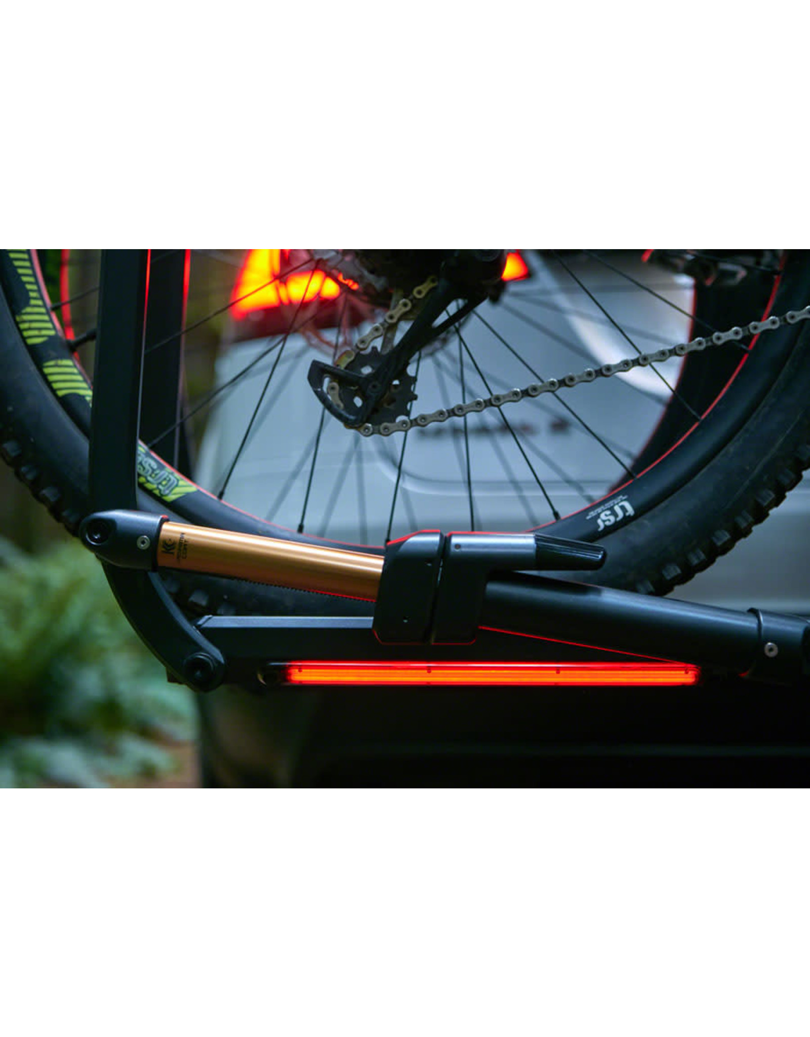 Kuat Kuat Piston Pro X Hitch Bike Rack - 2-Bike, 2" Receiver, LED Lights with 4-Pin Plug, Kashima Coat, Galaxy Gray