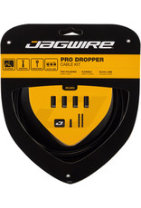 Jagwire C: Jagwire Pro Dropper Cable Kit with 3mm Housing and Polished Cables, Black