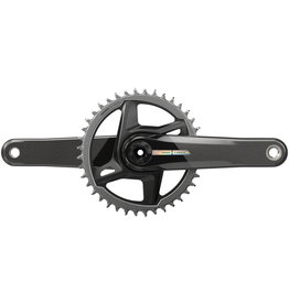 SRAM SRAM Force 1 Wide Crankset - 172.5mm, 12-Speed, 40t, Direct Mount, DUB Spindle Interface, Iridescent Gray, D2