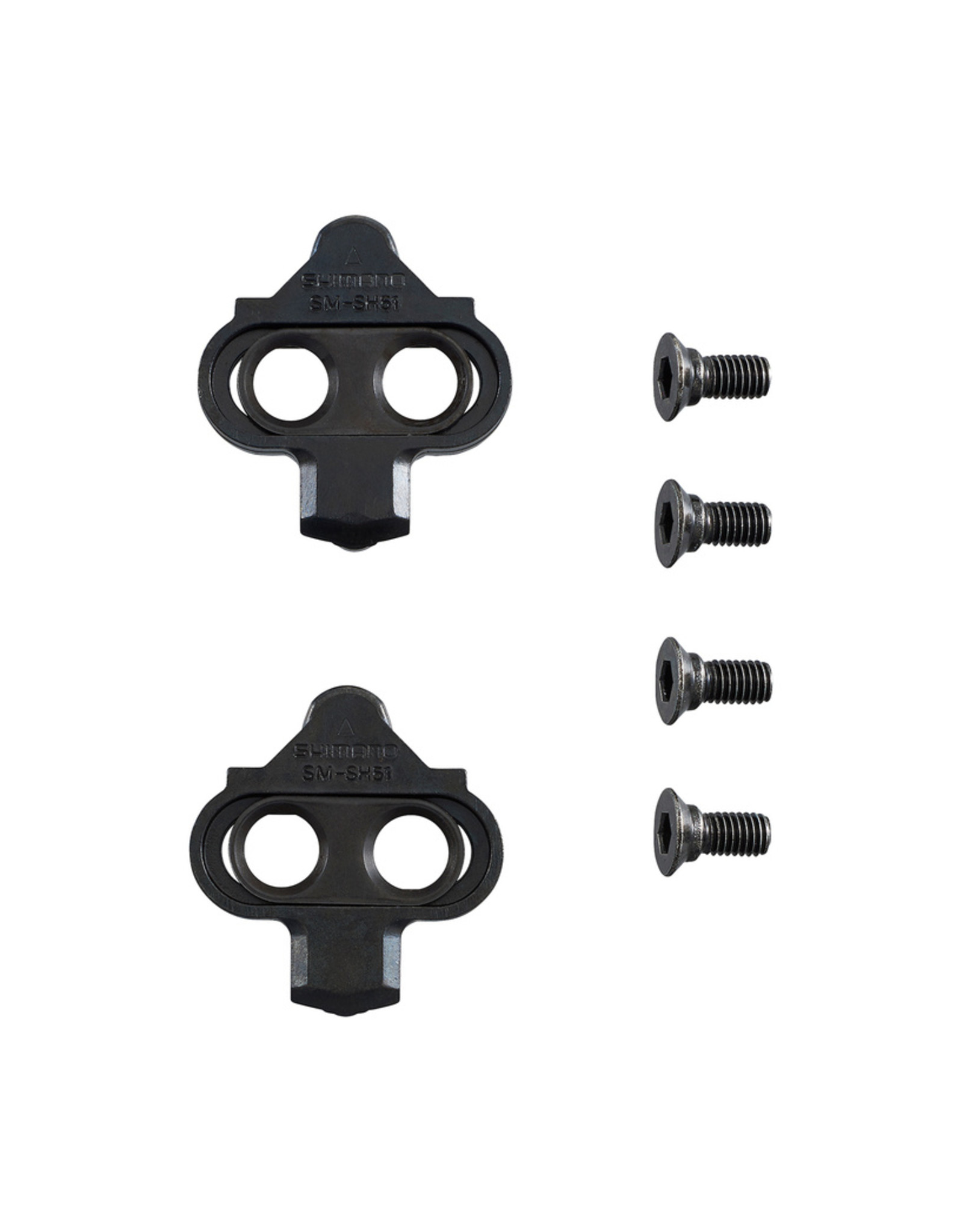 Shimano SM-SH51 SPD CLEAT SET (PAIR) SINGLE RELEASE W/O CLEAT NUT