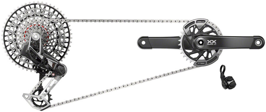 口コミ サイト 商品 SRAM XX Crank 165mm - Groupset Transmission Eagle T-Type パーツ