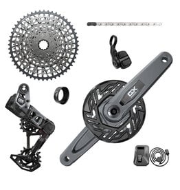 SRAM SRAM GX Eagle T-Type Ebike AXS Bosch Groupset - 36T Chainring, Derailleur, Shifter, 10-52t Cassette, Clip-On Guard