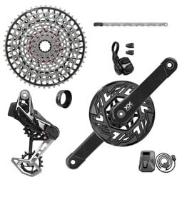 SRAM SRAM XX Eagle T-Type Ebike AXS Brose Groupset - Derailleur, Shifter, 10-52t Cassette, Clip-On Guard