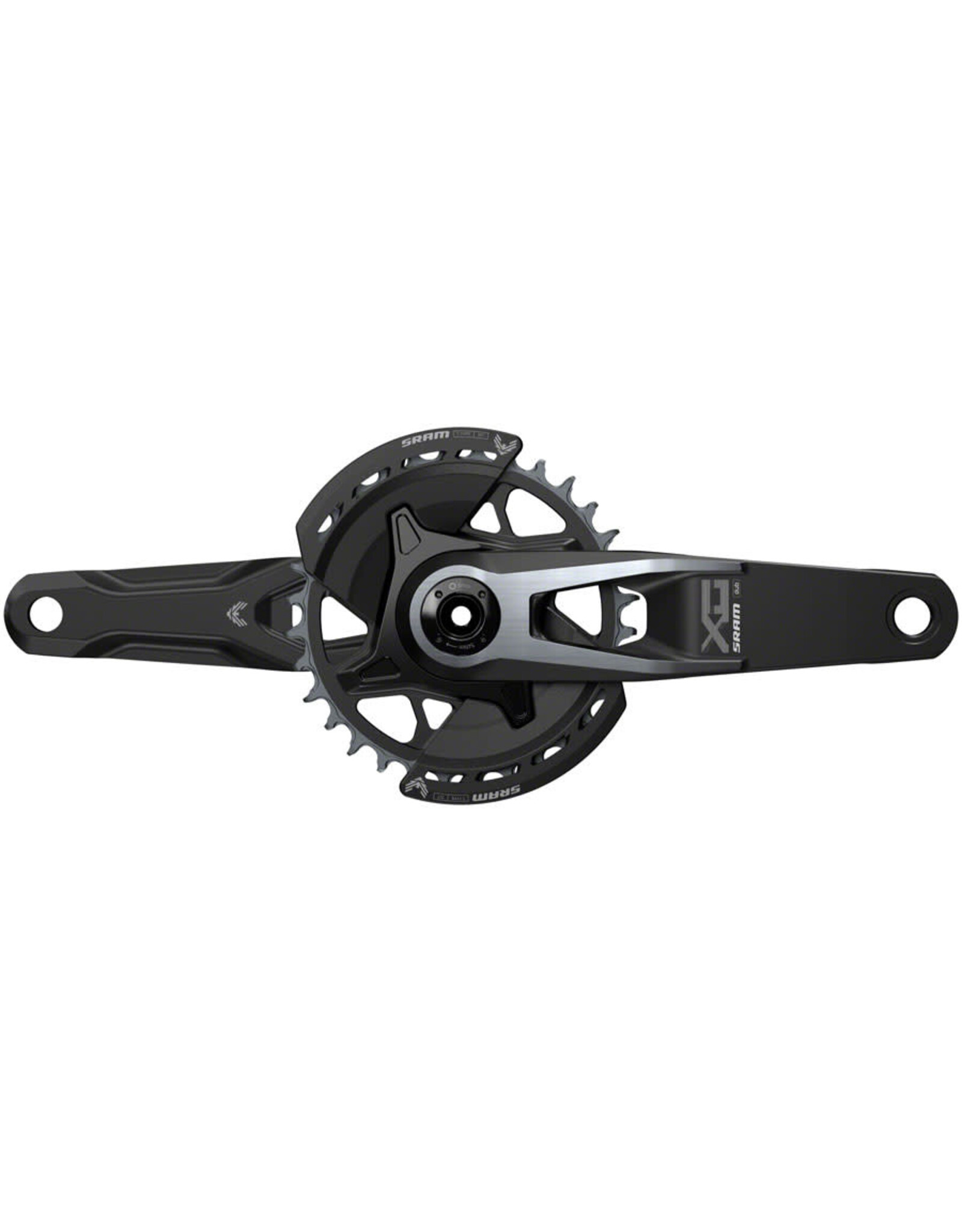 SRAM SRAM X0 Eagle T-Type Wide Crankset - 170mm, 12-Speed, 32t Chainring,  Direct Mount, 2-Guards, DUB Spindle Interface, Black