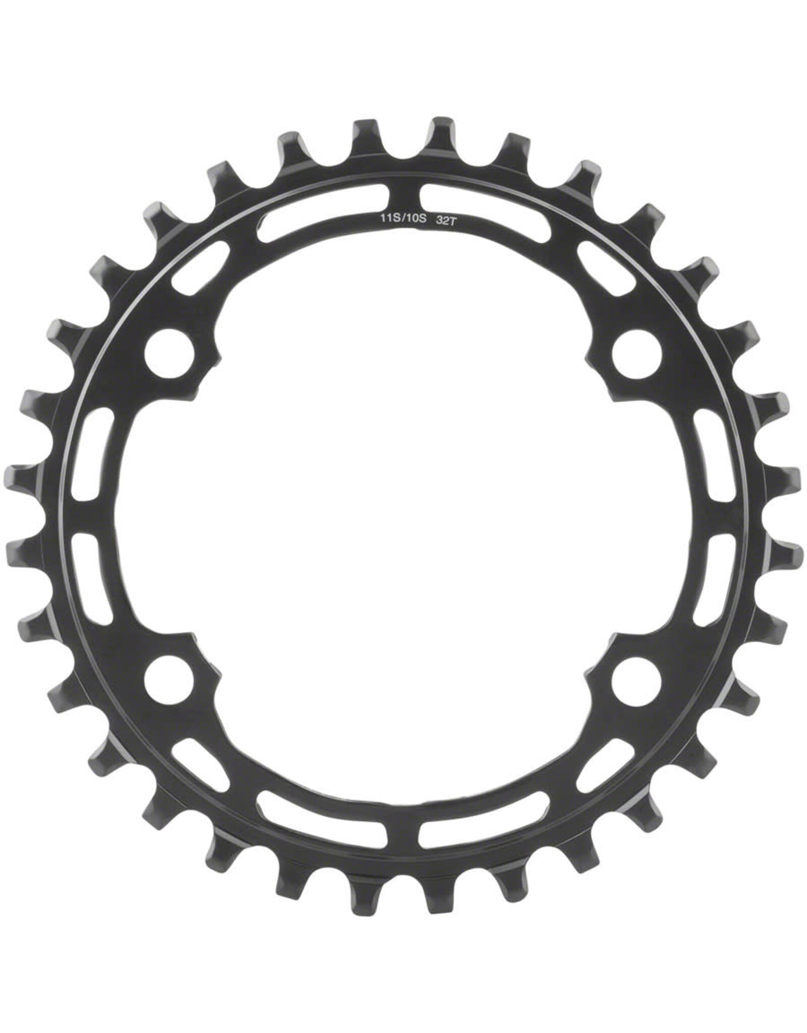 Shimano Shimano Deore M5100-1 Chainring - 30t, 10/11-Speed, Asymmetric 96 BCD, Black