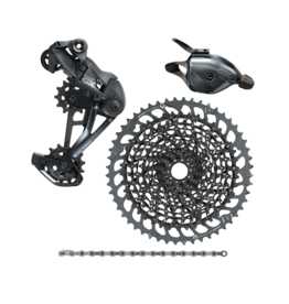 SRAM SRAM GX Eagle 52t Drivetrain Kit (Includes Derailleur, Shifter, Chain, & Cassette)