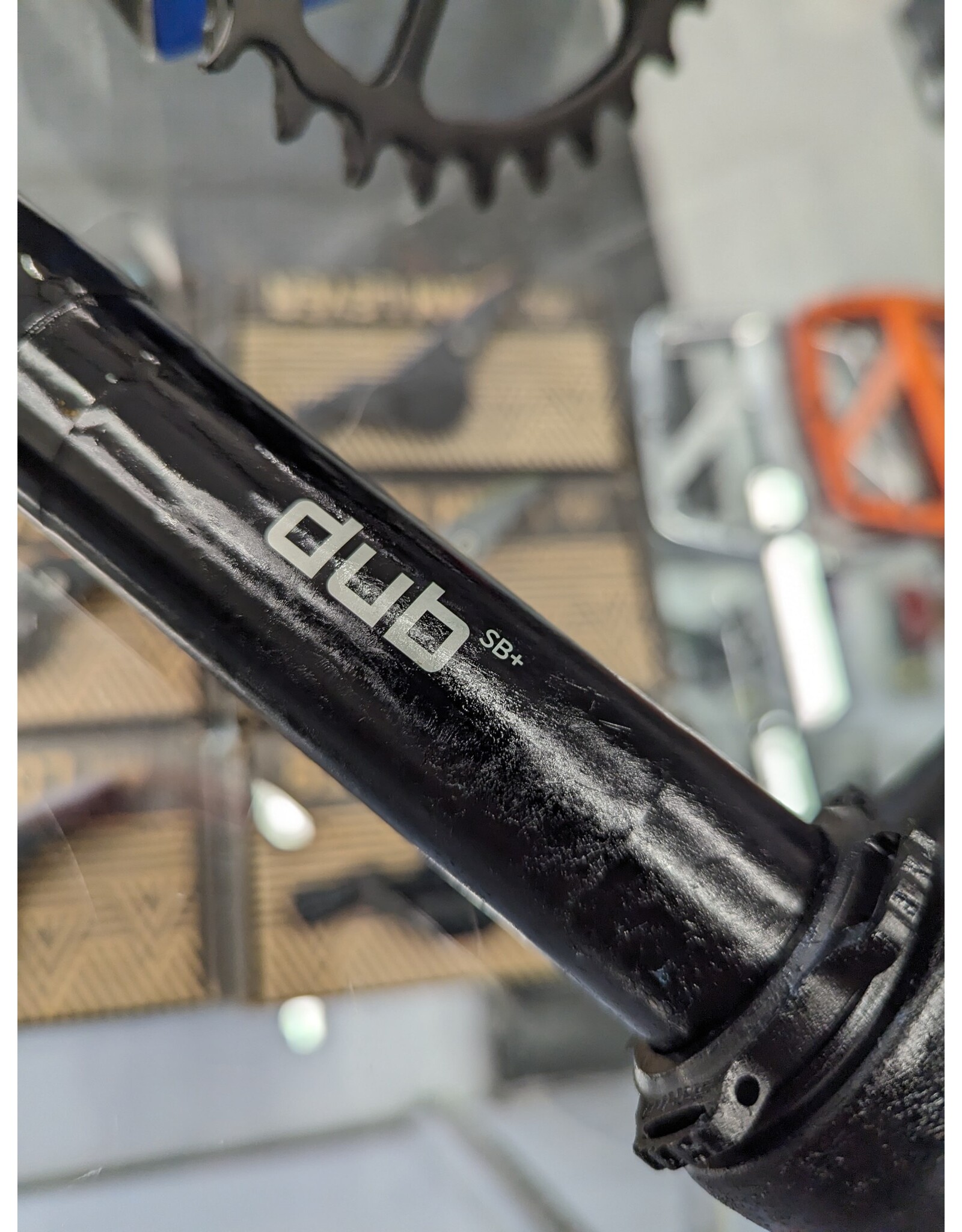 OE Take-Off: Truvativ Descendant Eagle Aluminum SuperBoost+ Crankset - 170mm, 56.2mm Chainline