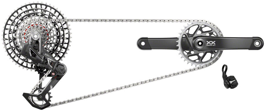 SRAM XX SL T-Type Eagle Transmission Groupset - 170mm Crank
